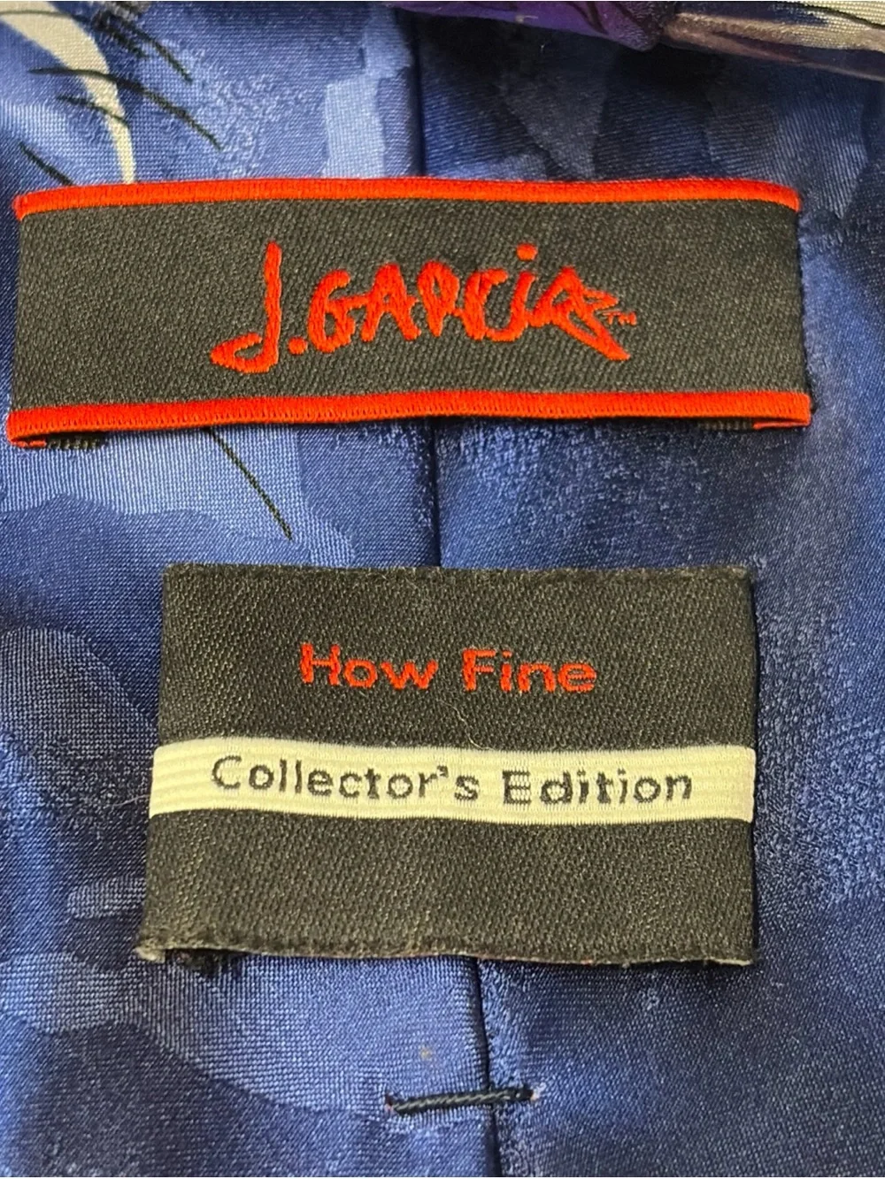 J. Garcia Silk Tie Lot Shaman How Fine Lady With Argyle Socks Jerry Garcia